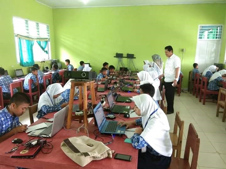 SMP Negeri 23 Sinjai Laksanakan UNBK 2019